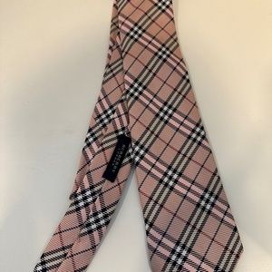 Burberry Print Pink Tie